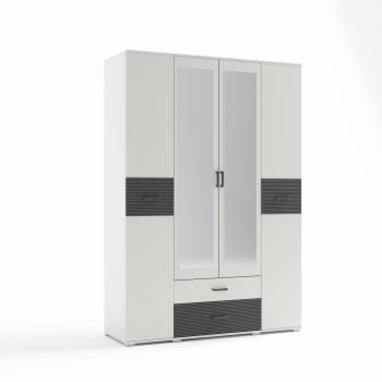 Белая Аляска / Черный глянец