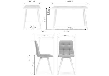 Обеденная группа Woodville Эделин