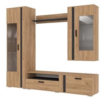 Дуб Золотой/Камень Темный