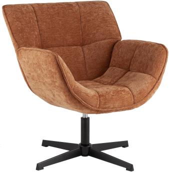 Шенилл терракотовый