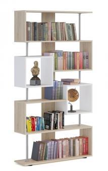 Дуб сонома/Белый