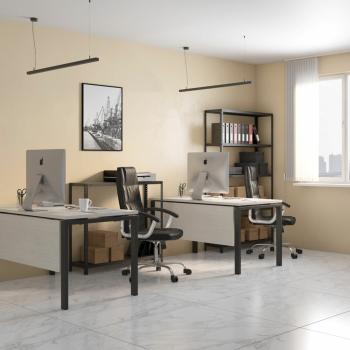 Стеллаж металлический BRABIX ГРАФИТ MS KD-180/50-5