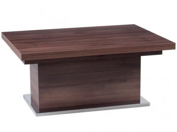 Дуб шамони темный/Сатинированная сталь