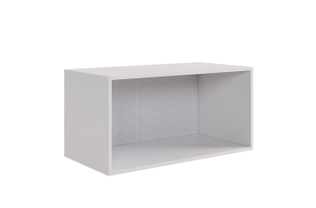 Антресоль двухдверная Мебельсон Зефир 118.01