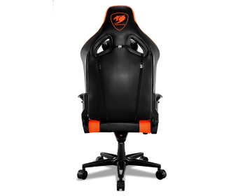 Кресло компьютерное игровое TITAN Black-Orange (Р)