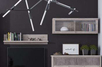 Полка навесная Анрэкс 1V JAZZ