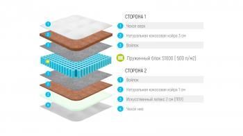 МАТРАС LONAX COCOS MEDIUM S1000 (512 П/М2) 140 см