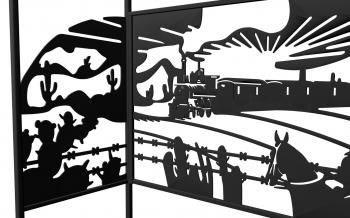 Мангал Просто Огонь Дикий Запад Лайт М60