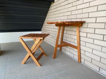 Стул складной без спинки Мебельторг Garden Story арт.SSD-003