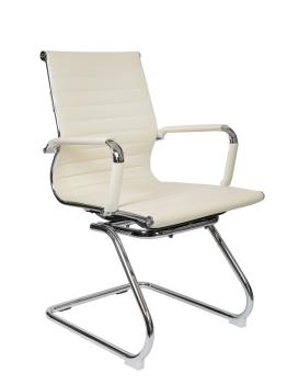 Хром/слоновая кость экокожа