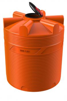 Емкость для перевозки воды и жидких удобрений Polimer group V-3000 КАС (откидная крышка)