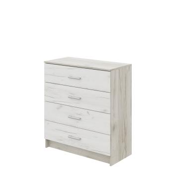 Дуб Крафт Белый/Дуб Крафт Серый