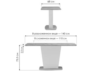 Стол деревянный Woodville Комфорт