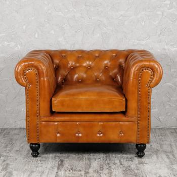 Кресло кожаное Decor of today Честер KH01655