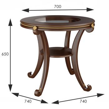 Стол журнальный Мебелик Глория С