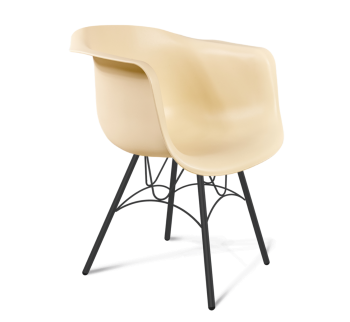 бежевый/черный муар