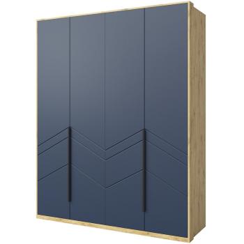 Дуб наварра/синий матовый