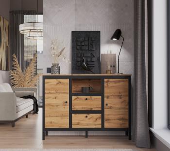 Тумба БРВ Мебель LOFT KOM2D2S/150