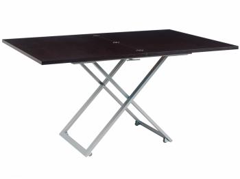 Стол-трансформер Levmar Compact WE D23/S59 Венге/Cеребро