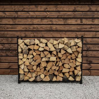 Дровница металлическая CONCRETIKA с чехлом