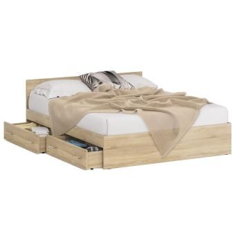 Кровать с ящиками СВК Стандарт 1600