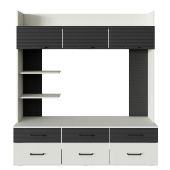 Белая Аляска / Черный глянец