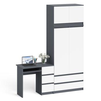 Графит/Белый