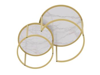 Комплект журнальных столов Верона керамогранит 40/50