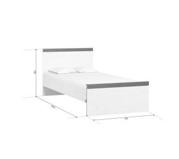 Кровать БРВ Мебель ПОРТО LOZ90х200