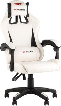 Экокожа бело-черный