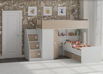 Белый/капучино