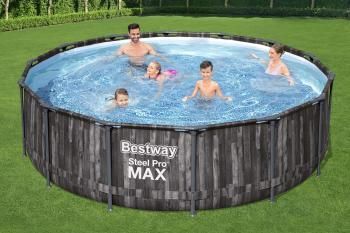 Каркасный бассейн Bestway Steel Pro Max 5614Z BW