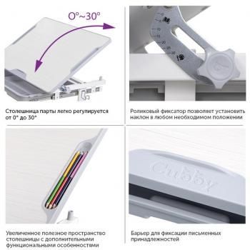 Комплект Cubby парта и стул-трансформеры Lupin