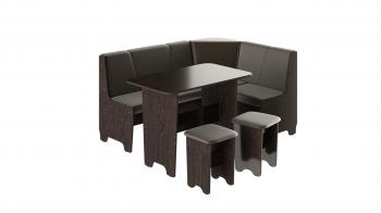 Венге/Экокожа коричневая