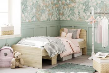 Кровать раздвижная Сильва Акварель НМ 041.08