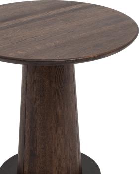 Стол обеденный STOOL GROUP круглый Мори массив дуба 80х80х76