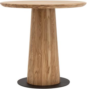 Стол обеденный STOOL GROUP круглый Мори массив дуба 80х80х76