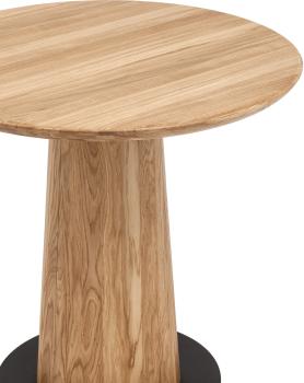 Стол обеденный STOOL GROUP круглый Мори массив дуба 80х80х76