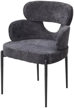 RAVEN18 Серый, ткань / Черный каркас