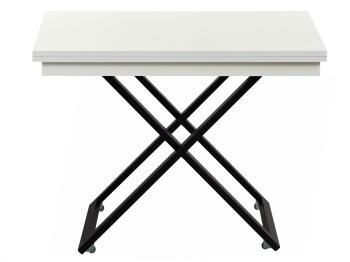 Белый глянец/черные опоры