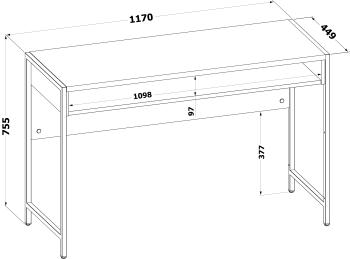 Стол письменный Сокол СПМ-401
