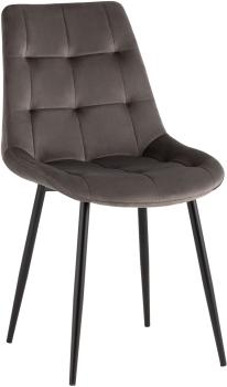 Велюр антрацитовый