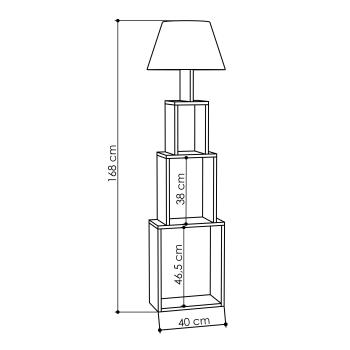 Торшер LEVE TOWER FLOOR LAMP