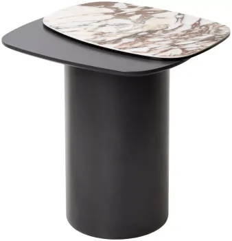 TL-312 испанская матовая керамика на стекле/ МДФ окраш. / темно-серый МДФ каркас