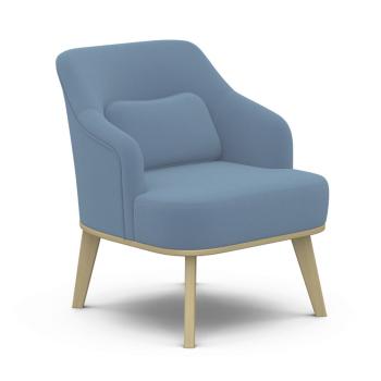 ткань катания дасти blue, каркас лак