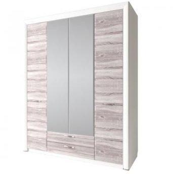 Шкаф Анрэкс 4D2S с зеркалом OLIVIA
