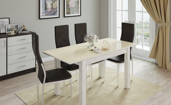 Стол обеденный раскладной ТЭКС БРУНО 1100*700