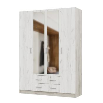 Дуб Крафт Белый/Дуб Крафт Серый