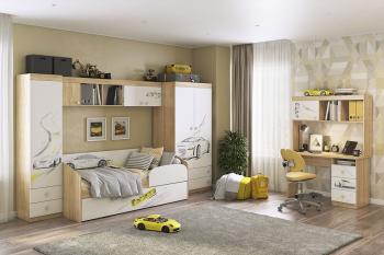 Шкаф комбинированный Мебельсон Форсаж (с ящ. 1-створчатый)