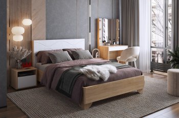 дуб сонома/белый